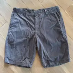 ユニクロ　チノショートパンツ　グレー　メンズM