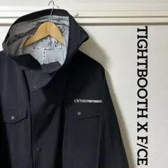 TIGHTBOOTH F/CE RAIN COAT BLACK M ☺︎美品☺︎ TIGHTBOOTH F/CE RAIN COAT BLACK L