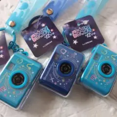 カメラキーホルダー　パシャぴか！ミニカメラ　12星座　3点