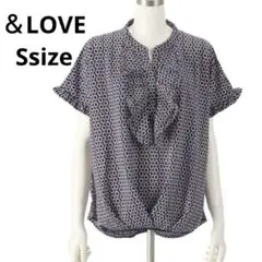 ＆LOVE☆エアリーブラウス Sサイズ