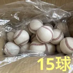 硬式　野球ボール　15球