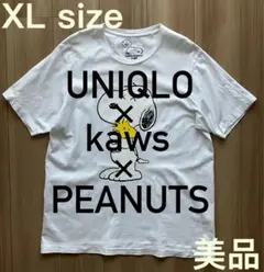 UNIQLO kaws ユニクロ カウズ ピーナッツ スヌーピー Tシャツ XL