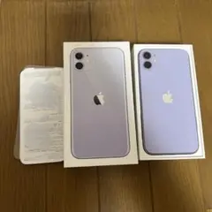 iPhone11 パープル256gb バッテリー71%