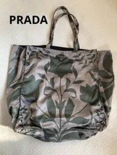 【PRADA⭐︎エコバッグ】レアデザイン ナイロントートバッグ