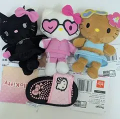 ハローキティ マスコット XOXOギャル vol.2 ぬいぐるみ 全4種