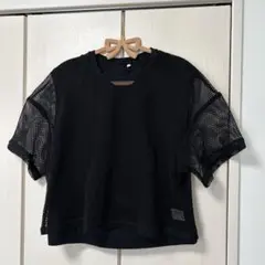 GU GIRLSメッシュレイヤードセットT［ノースリーブ］JR