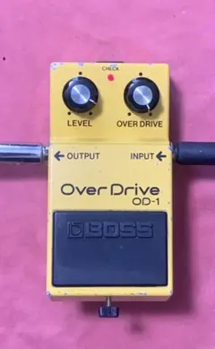 最終価格　レア　OD-1 BOSS OD-1 RC3403 / 銀ネジ クワッドの買取価格 - エフェクター