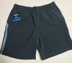新品 L コストコ カークランド メンズ ショートパンツ 黒 ポケット タグ付