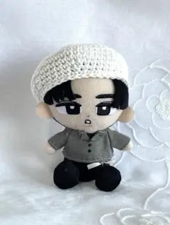 SnowMan すのチルぬい用 ベレー帽 ホワイト