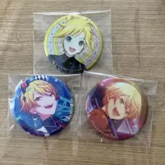天馬司 鏡音レン グリッター缶バッジ セット
