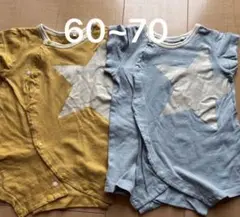 ロンパース カバーオール 60~70