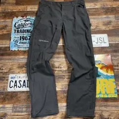 車　SUBARUロゴ　Dickies ダック地　ペインターパンツ　XL相当