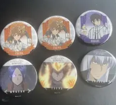 キャラクター缶バッジ6個セット