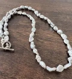 23aw cootie Distortion Pearl Necklace