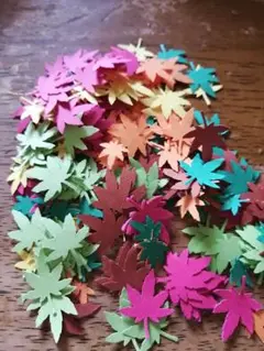 クラフトパンチ　紅葉　　300枚
