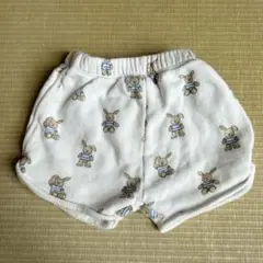 zara キッズ　ベビー　12-18m ショートパンツ 86cm うさぎ柄