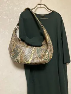 ショルダーバッグ ペイズリー柄