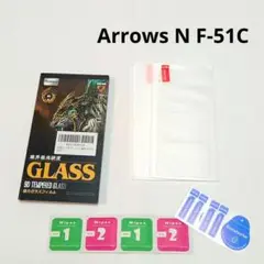 ガラスフィルム For Arrows N F-51C 2枚