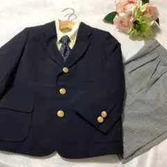 ミキハウス ポロクラブ フォーマルスーツ セットアップ 男の子 100