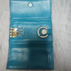 PELLE MORBIDA ターコイズ レザーキーケース