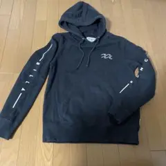 BILLABONG フード付きパーカー S 黒