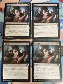 MTG 血管の施し　日本語 4枚セット