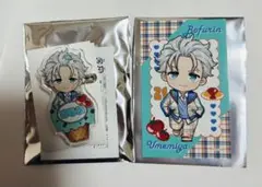 WIND BREAKER ウィンブレ　チェックセーラー　バッジ　ブロマイド　梅宮