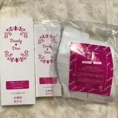 パーリーデュー 潤いつるピカ メイクも落とせるふきとり美容水セット