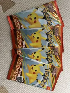 ポケモンカードパック ピカチュウ 4パックセット