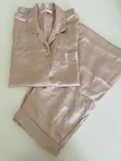 Shan call 長袖シルクパジャマ Lサイズ
