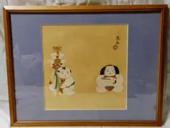 小倉遊亀作、御所人形図