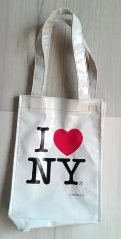 アイラブニューヨーク　I ♡ NY ビニールトートバッグ