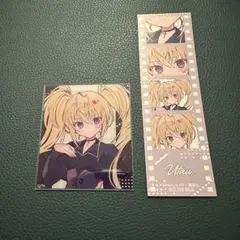 しゅごキャラ 夢ノ内 アクリルカード ほしな歌唄 特典 2点セット