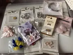 手芸素材セット ビーズ・パーツ・ワイヤー