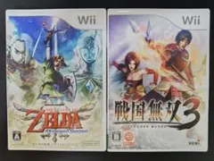 Wiiソフト2本セット 戦国無双3 & ゼルダの伝説 スカイウォードソード