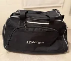 【J.P. Morgan】JPモルガン　ショルダーバッグ　ブラック　非売品