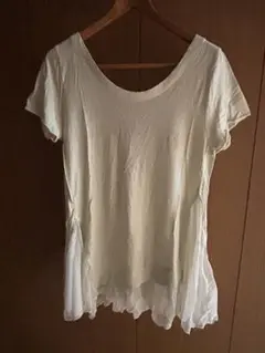snidel スナイデル 半袖トップス シフォン アシンメトリー