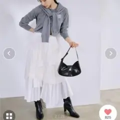 スナイデル コットンティアードボリュームスカート
