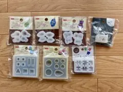 UVレジン シリコンモールド 7点セット まとめ売り 未開封