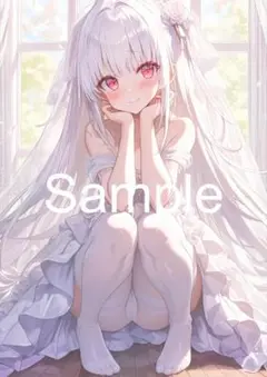 A4サイズアートポスター 1点もの 美女ポスター最高品質 E-J-７４