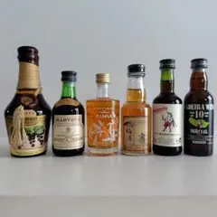【ミニボトル】リキュールなど 6本