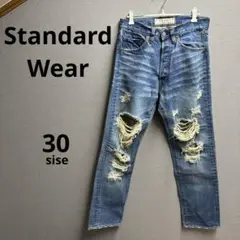 Standard Wear ダメージジーンズ　デニムパンツ　30サイズ