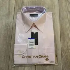 未開封　クリスチャンオラーニ　洋服の青山　ワイシャツ　39 ピンク/チェック