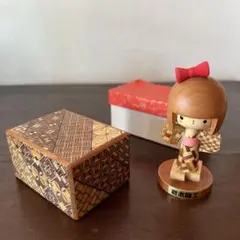 寄木細工 箱根寄木細工からくり箱