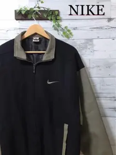 NIKE スタジャン 銀タグ 90s スウッシュ デカロゴ レザー