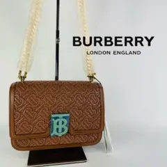 【定価385,000】Burberry TBロゴ 新品未使用 チェーンショルダー