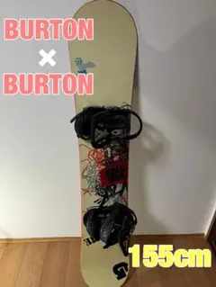 バートン/スノーボードセット★スノボ155cm+ビン付き