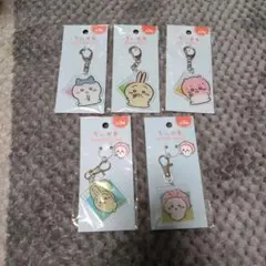 ちいかわ ハチワレ ウサギ アクリルキーホルダー 5点セット