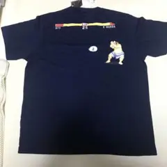 ストリートファイター XXL Tシャツ カプコン 紺 新品 コラボ ポケット付