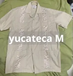yucateca cuba shirt M beige